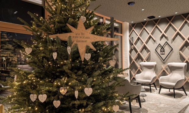 The Feuerstein Christmas tree at the Feuerstein