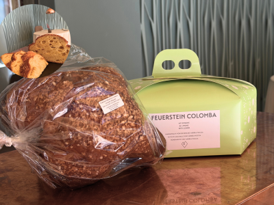 Il nostro Chef Andrea Moccia ha preparato una Colomba per Pasqua per i Suoi ospiti.