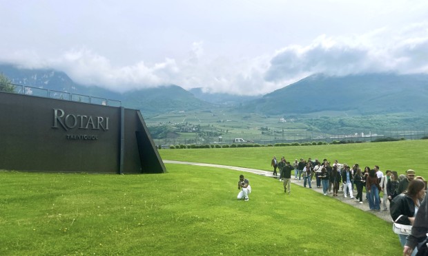 The Rotari winery was visited as part of a staff outing.