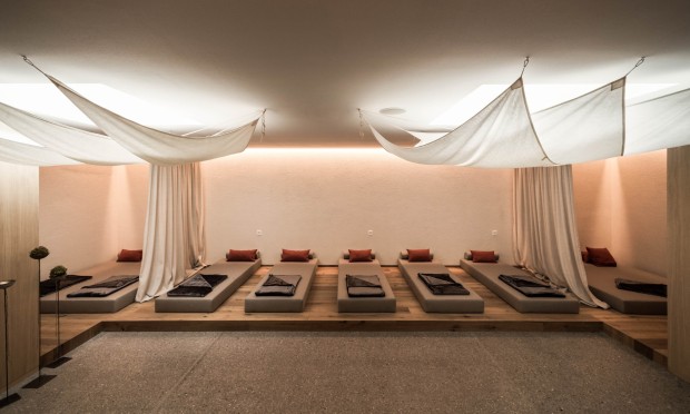A view of the relaxation room