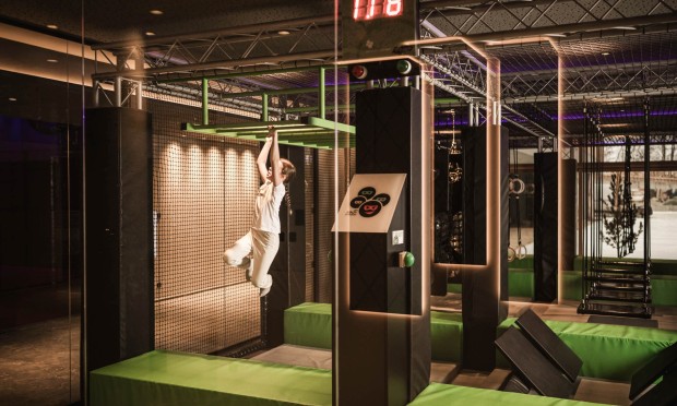 The new Ninja Warrior course opened in 2024.