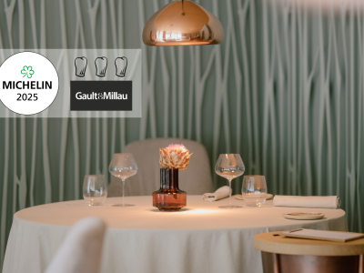 The Artifex gourmet restaurant has once again been awarded the Michelin Green Star and three Gault & Millau toques.