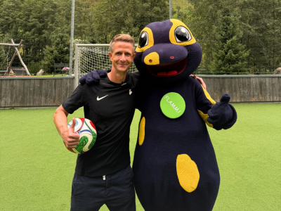 Fußballtrainer von B42 und Flammi freuen sich auf die Fußballintensivwochen.