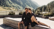Wife and Husband enjoying their time in the Adults Only area