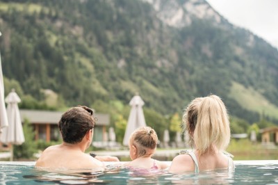 Mother and Father in the Infinity Pool