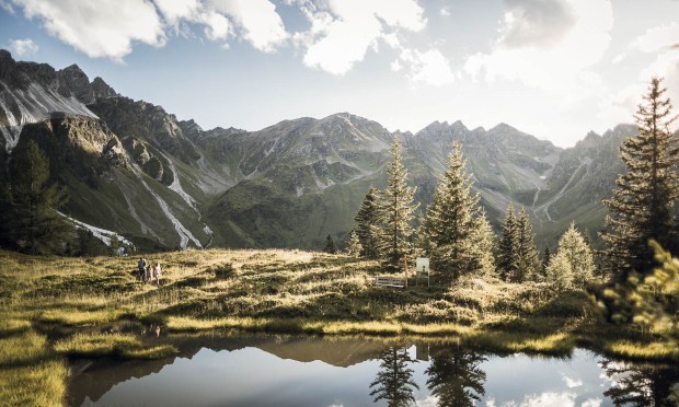 Berglandschaft im Herbst