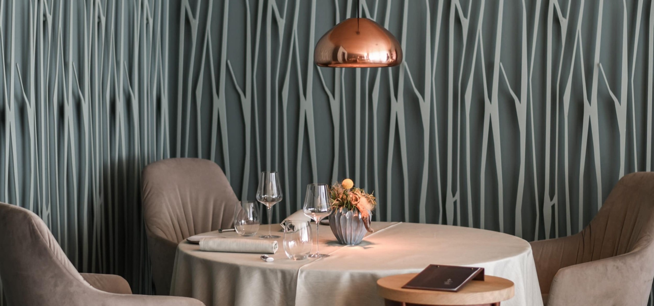 Artifex gourmet restaurant at the Feuerstein family hotel in South Tyrol